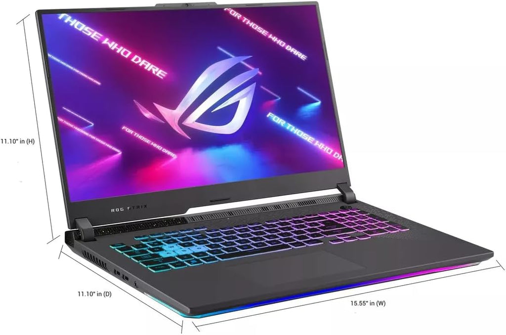 ASUS ROG Strix G17 17.3' FHD 144Hz Gaming Laptop AMD Ryzen 9-7845HX NVIDIA GeForce RTX 4070 16GB DDR5 1TB SSD Eclipse Gray (2024)