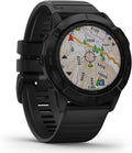 Garmin Fenix 6X Pro, Premium Multisport GPS Watch, Features Mapping, Music, Grade-Adjusted Pace Guidance and Pulse Ox Sensors, Black - 010-02157-00