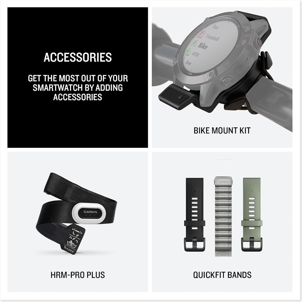 Garmin tactix® 8 51mm, Solar Charged Display, Elite, Premium Tactical GPS Smartwatch, Includes Applied Ballistics Elite™ Solver, Titanium Bezel, Sapphire Lens, 40-Meter Dive Rating