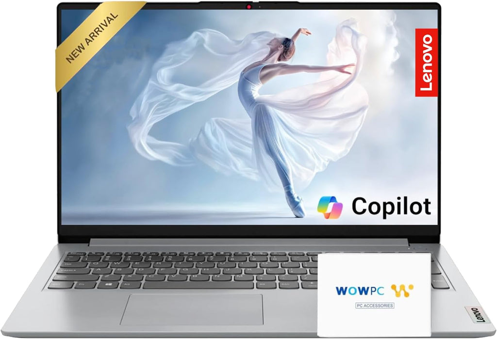 Lenovo IdeaPad 15.6 inch Laptop Computer with Microsoft 365 Home and Business • 12GB RAM • 512GB PCIe SSD • Intel Core • 11HR Battery • Wi-Fi 6 • 1TB Cloud Storage • Windows 11 • WOWPC Recovery USB