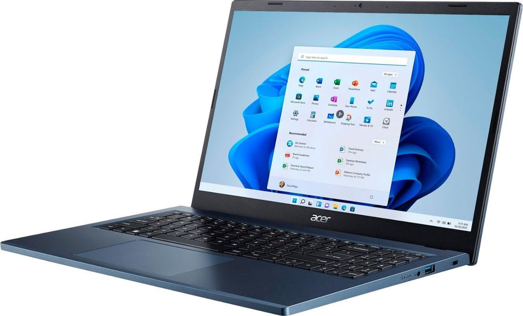 acer Aspire 3 Touch Slim Laptop in Blue Ryzen 5 4-Core up to 4.3GHz 16GB RAM 1TB SSD 15.6in FHD Web Cam WiFi HDMI W11 (A315B - Renewed)