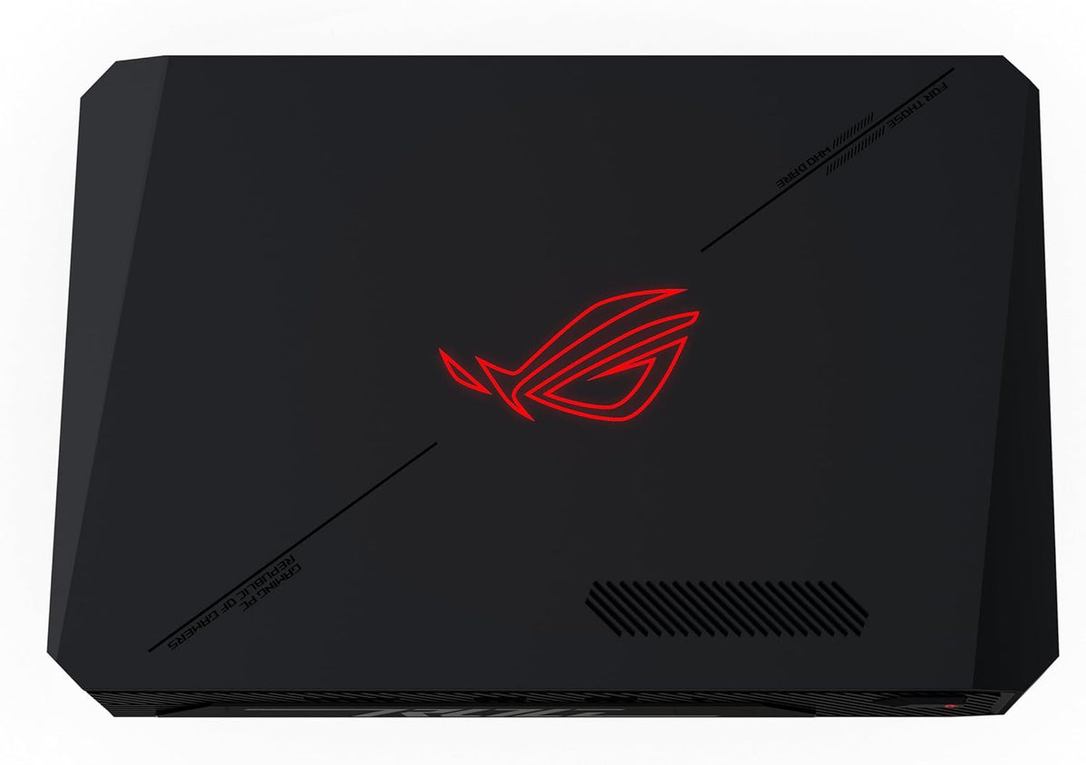 ROG NUC 970 Full System Mini PC with Intel 14th Gen Core Ultra 9 185H, NVIDIA GeForce RTX 4070 Discrete Graphics, 32GB DDR5 RAM, 1TB PCIe G4x4 NVMe SSD, Win 11, ARGB Lighting, Vertical Stand Included