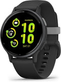 Garmin vívoactive 5, Health and Fitness GPS Smartwatch, AMOLED Display, Up to 11 Days of Battery (Renewed) (Black)