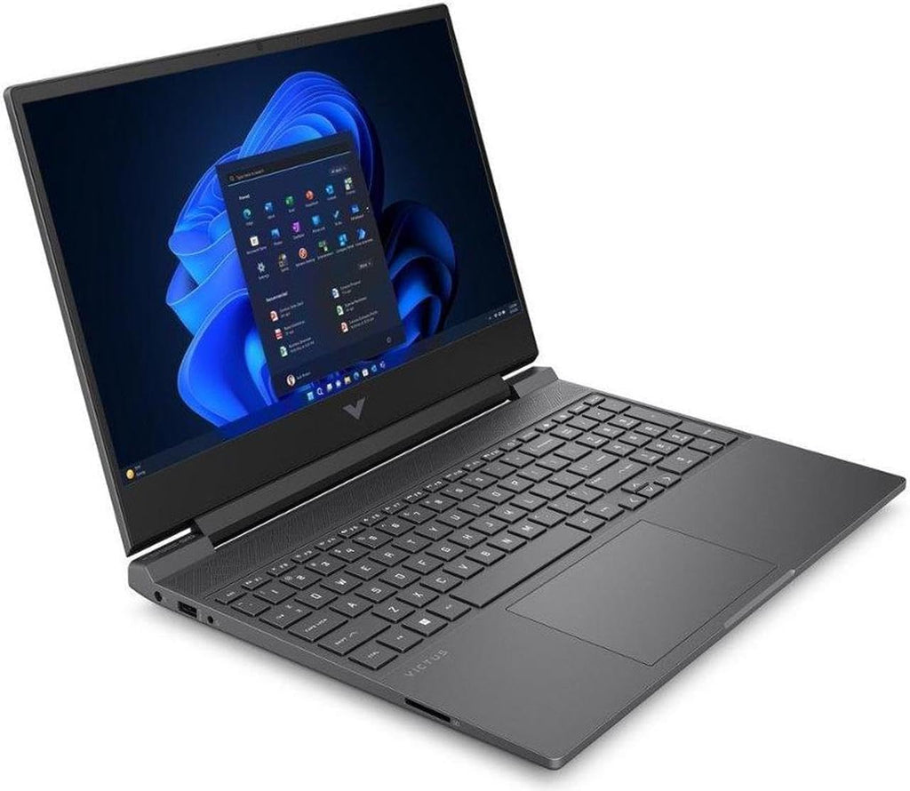 HP Victus 15.6' FHD 144HZ Gaming Laptop | AMD Ryzen 5-7535HS (Beat i7-11800H) | AMD Radeon RX 6550M|Backlit Keyboard| 8GB RAM DDR5 | 512GB SSD | Windows 11 Home | Bundle with USB 3.0 Hub