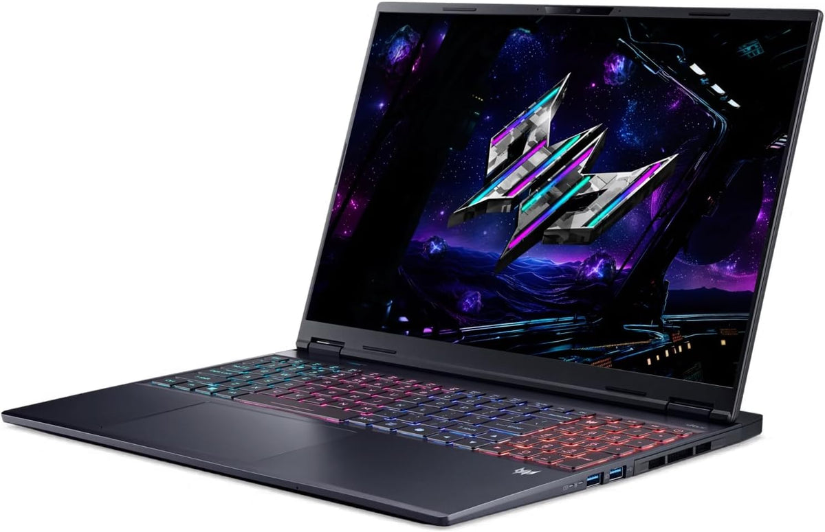 acer Predator Helios Neo 16S AI AI Gaming Laptop 16.0' WQXGA (Intel Ultra 9-275HX, GeForce RTX 5060 8GB, 16GB DDR5, 8TB PCIe SSD, Win 11 Home) w/MS 365 Personal, DKZ USB Port Expander