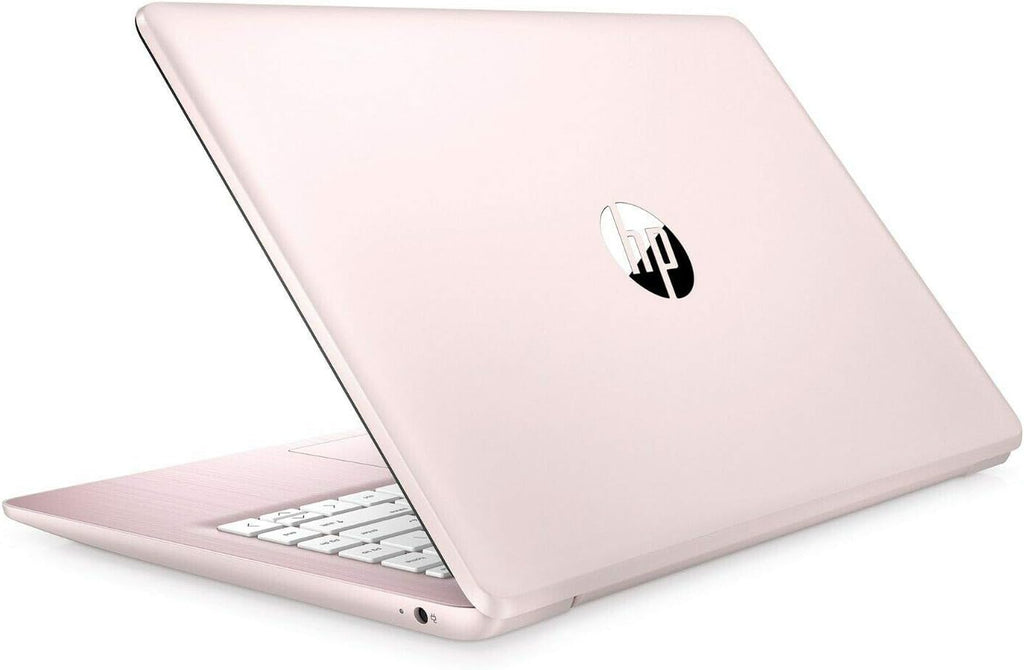 HP Stream 14 Pink - Celeron N4000-4 GB RAM - 64 GB eMMC Storage - 14' LCD - Wireless - Bluetooth - Webcam - Windows 10 S