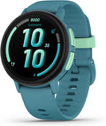 Garmin Bounce™ 2, Kids Smartwatch with Calling, Messaging and Location Tracking Features, Turquoise