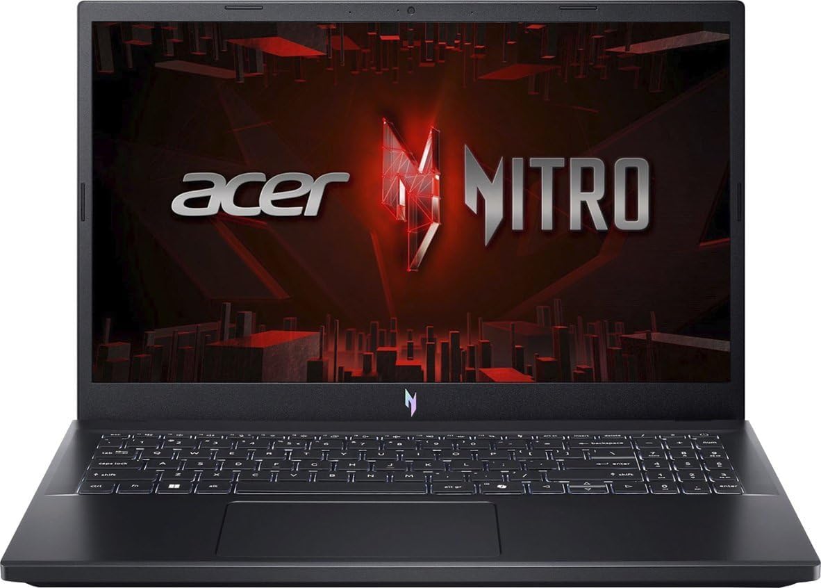 acer Nitro V 15 Gaming Laptop 2025 15.6' FHD 1920x1080 Display IPS 165 hz Intel Core i5-13420H GeForce RTX 5050 8G GDDR7 16GB DDR4 512GB SSD Backlit KB Thunderbolt 4 Wi-Fi 6 Windows 11 Pro