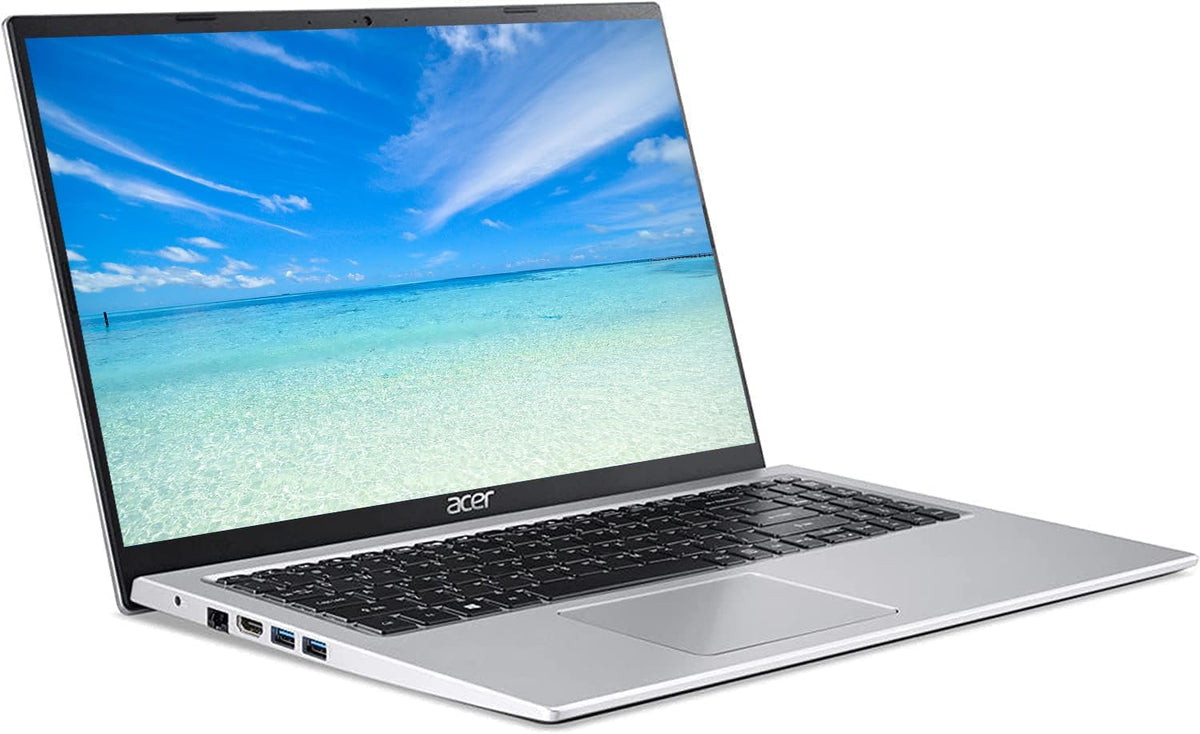 acer 15.5' FHD Comfyview IPS Laptop, Intel 11th Gen i3 Processor Up to 4.09GHz, 8GB DDR4, 628GB Storage, Super-Fast WiFi Speed, HD Webcam, Windows 11 OS, Pastel Silver (Renewed)