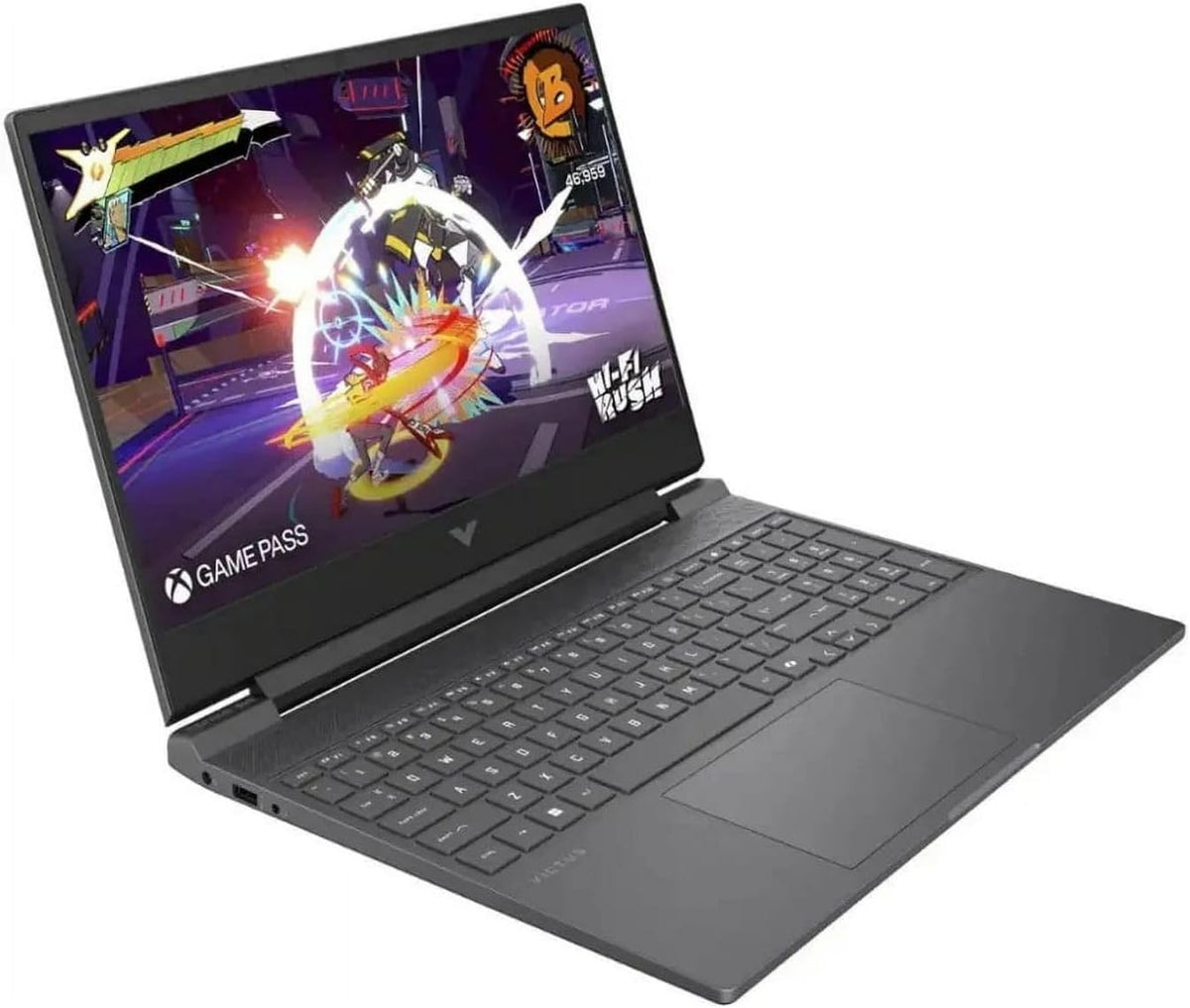 HP Victus 15 Gaming Laptop (15.6' FHD 144Hz, NVIDIA RTX 4050 6GB, AMD Ryzen 7 7445HS, 16GB DDR5 RAM, 512GB SSD, 6-Core (> Intel i7-13700H) ), Backlit KB, Ethernet, Webcam, Wi-Fi 6, Win 11 Home