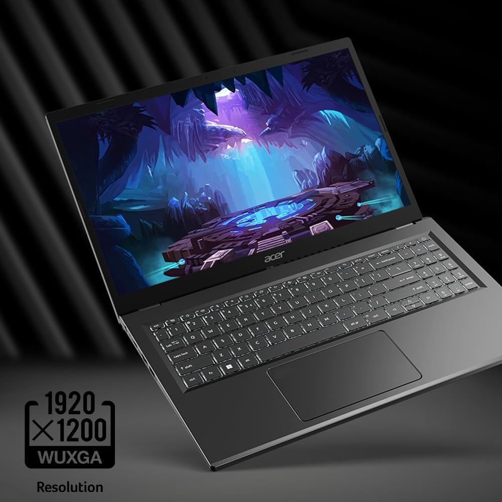 acer Aspire 5 14 Slim Laptop | 14' WUXGA (1920 x 1200) IPS |Core i5-1335U | Intel Iris Xe Graphics | 8GB LPDDR5 | 512GB Gen 4 SSD | Wi-Fi 6E | USB4/Thunderbolt 4 | Backlit KB | A514-56M-576D, Gray
