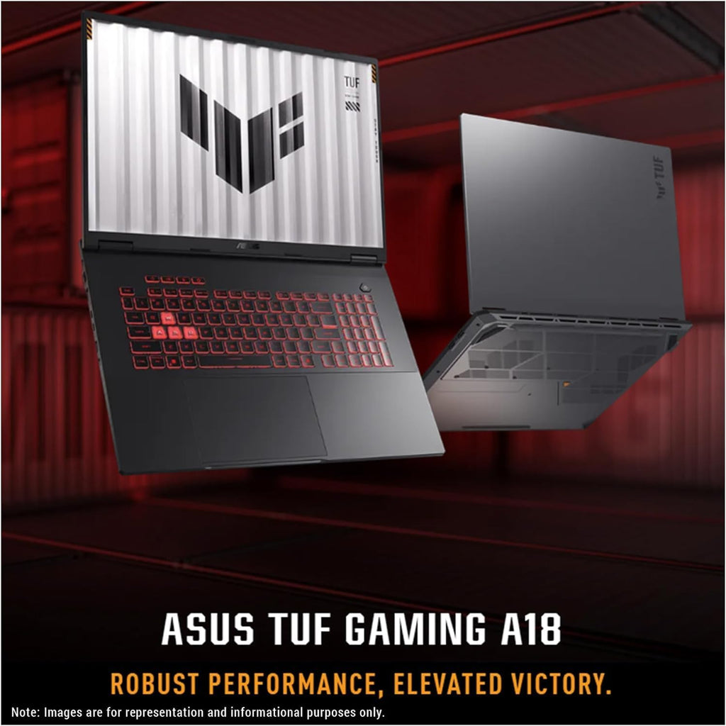 ASUS TUF A18 Gaming Laptop - AMD Ryzen 7 260 Beat i9-13905H - NVIDIA RTX 5060-32GB RAM -1TB SSD -18' WUXGA Display - RGB Backlit Keyboard -Windows 11 -FHD Camera -Gamer Creative Videao Editing
