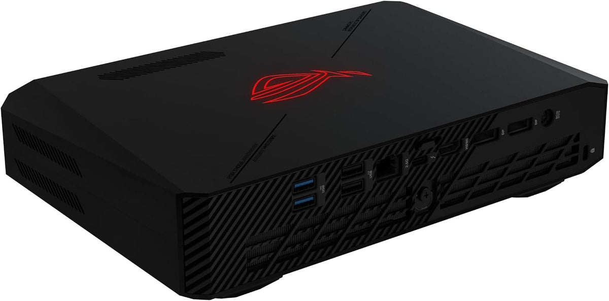 ROG NUC 760 Full System Mini PC with Intel 14th Gen Core Ultra 7 155H, NVIDIA GeForce RTX 4060 Graphics, 16GB DDR5 RAM, 1TB PCIe G4x4 NVMe SSD, Win 11, ARGB Lighting, with Vertical Stand Included