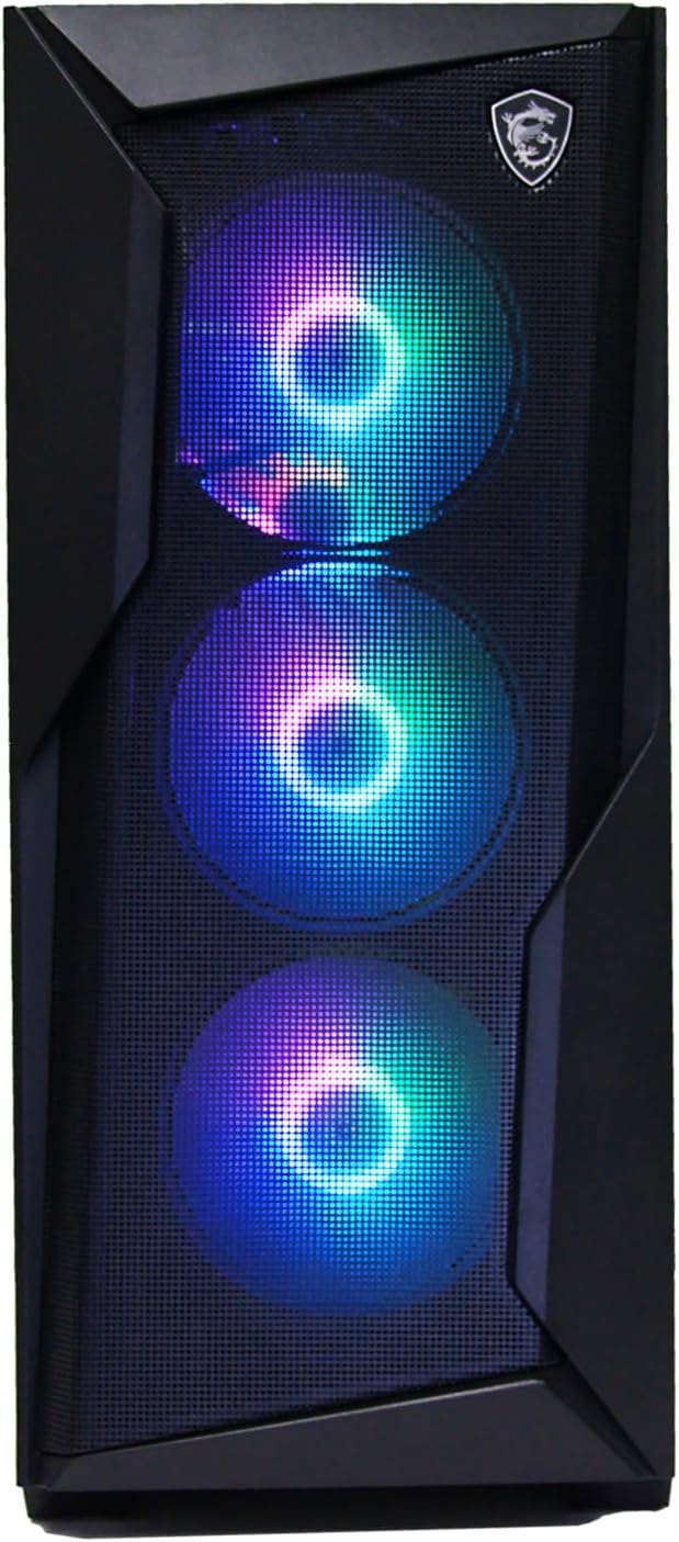 msi Codex R2 Gaming Desktop: Intel Core i7-14700F, Geforce RTX 5060Ti 16G, 32GB DDR5, 2TB M.2 NVMe SSD, 650W 80+ Gold PSU, WiFi 7, Windows 11 Home: B14NVN7-440US