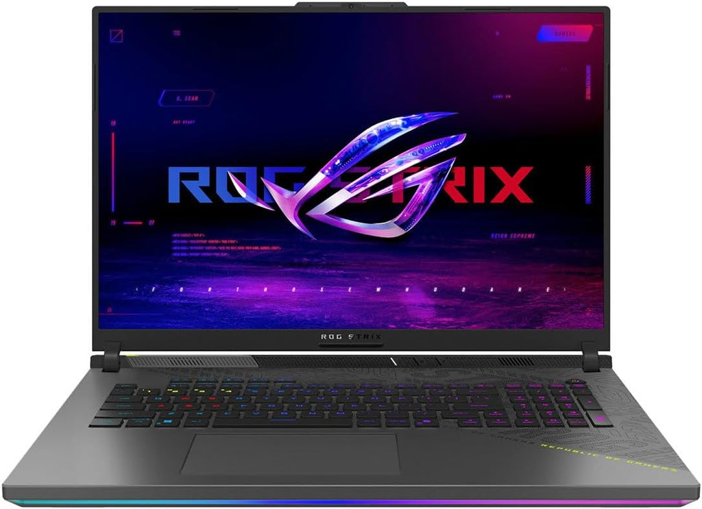 ASUS ROG Strix G18 (2025) Gaming Laptop, 18' 16:10 144Hz/3ms, NVIDIA® GeForce RTX™ 5060, AMD Ryzen™ 9 9955HX Processor, 16GB DDR5-5600, 2TB PCIe Gen 4 SSD, Wi-Fi 6E, Windows 11 Home, G814FM-DS95