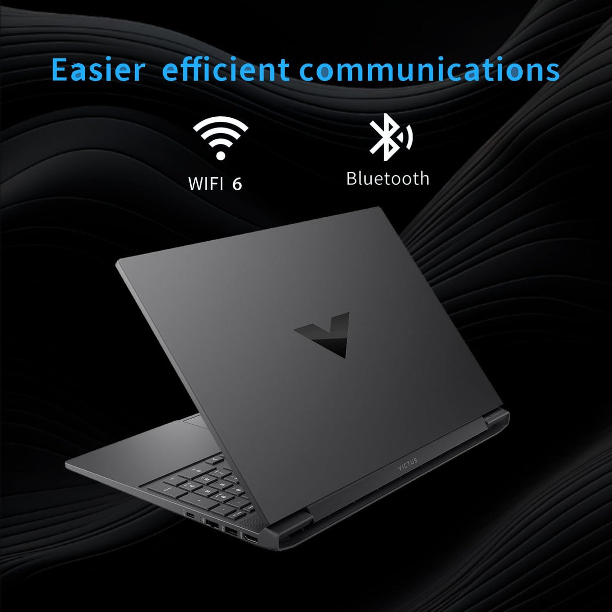 HP Victus 15.6 Ryzen 5 Premium Gaming Laptop, 15.6 FHD 144Hz, Ryzen 5 7535HS (Beats Intel i5-13420H), AMD Radeon RX 6550M (Beats Nvidia GeForce RTX 3050), 16GB DDR5 RAM, 1TB SSD, Backlit KB, W11 Pro