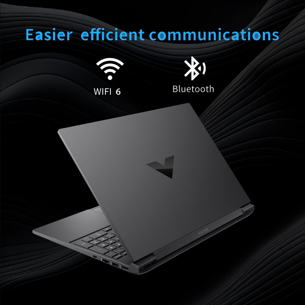 HP Victus 15.6 Ryzen 5 Gaming Laptop, 15.6 FHD 144Hz, Ryzen 5 7535HS (Beats Intel i5-13420H), AMD Radeon RX 6550M (Beats Nvidia GeForce RTX 3050), 16GB DDR5 RAM, 1TB SSD, Backlit KB, Windows 11 Home