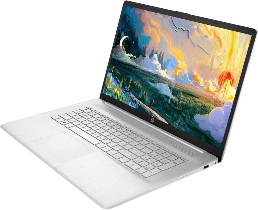 HP 17 Laptop, 17.3' HD+ Display, 11th Gen Intel Core i3-1125G4 Processor, 16GB RAM, 1TB SSD, Wi-Fi, HDMI, Webcam, Windows 11 Home, Silver