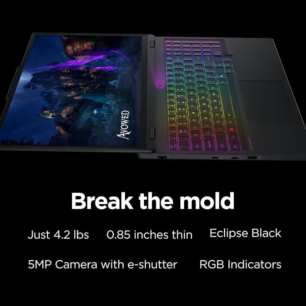 Lenovo Legion 5i – Gaming Laptop - Intel® Core™ i7-14700HX - 15' 2.5K WQXGA PureSight OLED Display–165Hz Refresh Rate–NVIDIA® GeForce RTX™ 5070 – 16 GB Memory – 1 TB Storage – 3 Months of PC GamePass