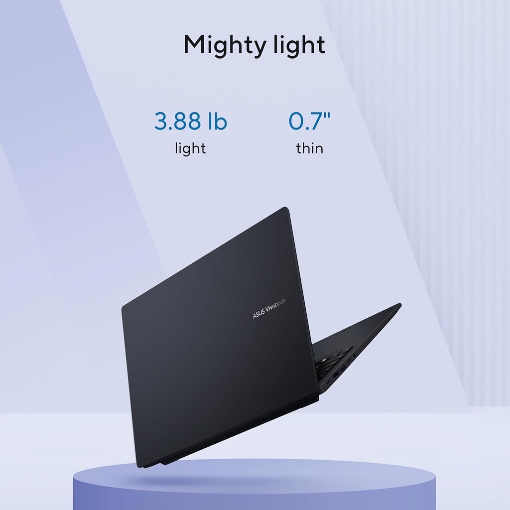 ASUS Vivobook 16 Laptop, 16' WUXGA 60Hz Display, Qualcomm Snapdragon X, Qualcomm Adreno GPU, 16GB RAM, 512GB SSD, Windows 11, Quiet Blue, X1607QA-DS54