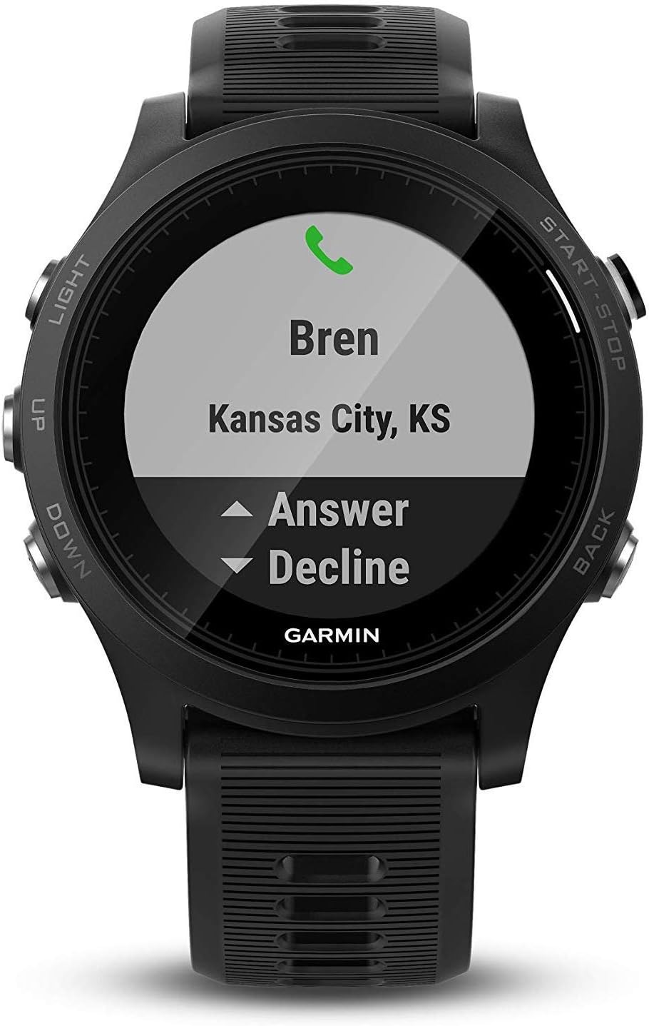 Garmin (Refurbished) Forerunner 935 Sleek Sport Watch Running GPS Unit -Black (Renewed)