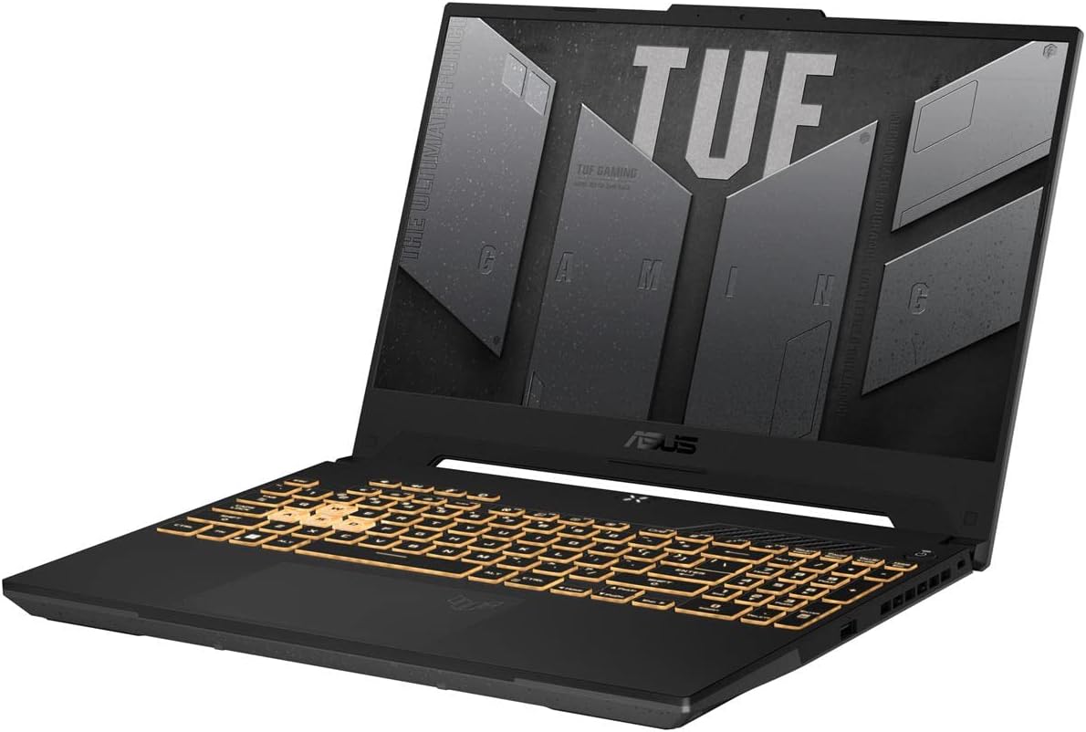 ASUS TUF Gaming F15 (2022) Gaming Laptop, 15.6â€ FHD 144Hz Display, GeForce RTX 3050, Intel Core i5-12500H, 16GB DDR4, 512GB PCIe SSD, Wi-Fi 6, Windows 11, FX507ZC-ES53,Mecha Gray