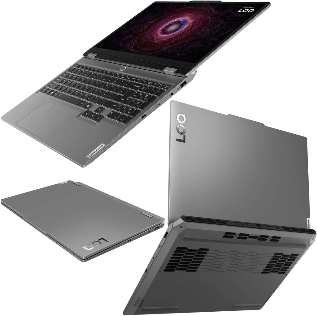Lenovo LOQ Gaming Laptop, 15.6' FHD 144Hz Display, 8-core Intel Core i5-12450HX Processor, GeForce RTX 2050, 64GB DDR5, 8TB SSD, Wi-Fi 6, Ethernet, USB-C, HDMI, Backlit Keyboard, Windows 11 Home