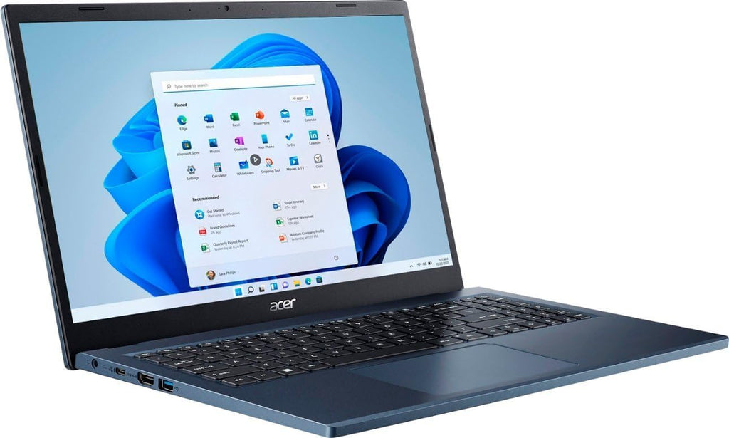 acer Aspire 3 Touch Slim Laptop in Blue Ryzen 5 4-Core up to 4.3GHz 16GB RAM 1TB SSD 15.6in FHD Web Cam WiFi HDMI W11 (A315B - Renewed)