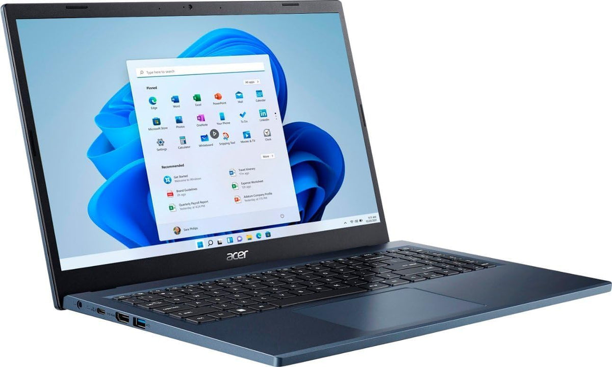 acer Aspire 3 Touch Slim Laptop in Blue Ryzen 5 4-Core up to 4.3GHz 16GB RAM 1TB SSD 15.6in FHD Web Cam WiFi HDMI W11 (A315B - Renewed)