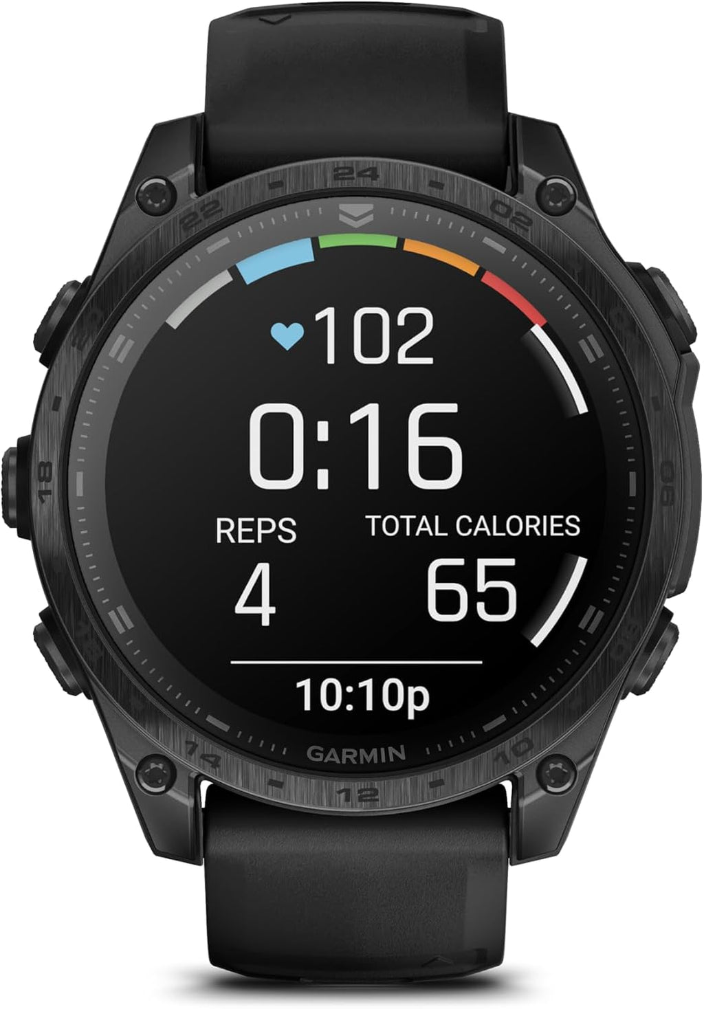 Garmin tactix® 8 47mm, AMOLED Display, Premium Tactical GPS Smartwatch, Includes Applied Ballistics Ultralight™ Solver, Renewed