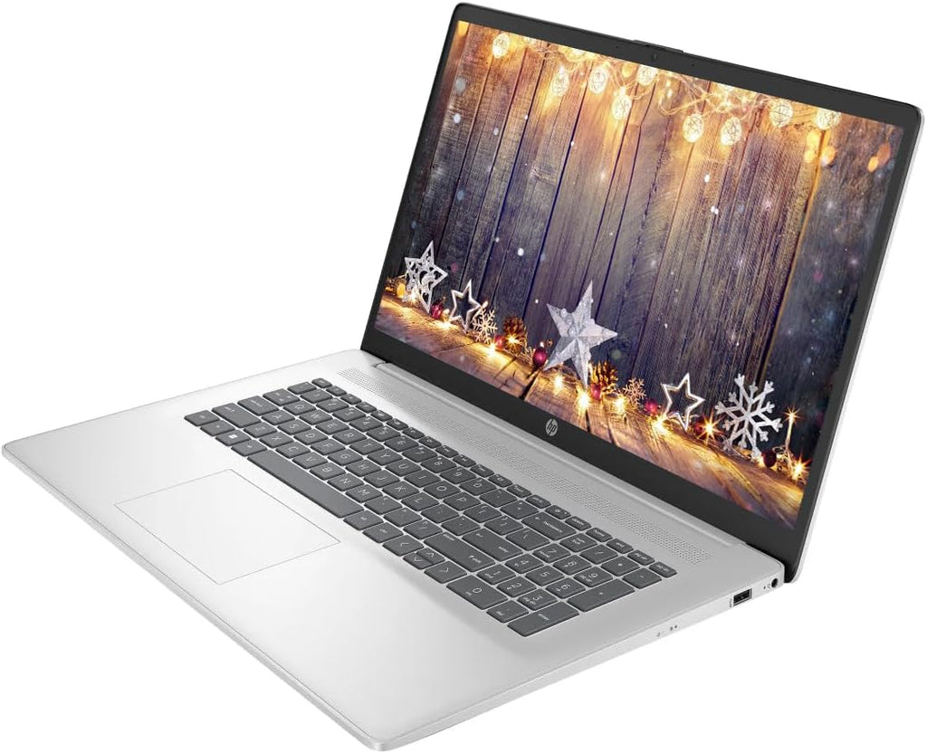 HP 17.3' Touchscreen Laptop Computer, 6-Cores AMD Ryzen 5, Windows 11, PLUSERA Earphones (64GB RAM | 2.5TB Storage)