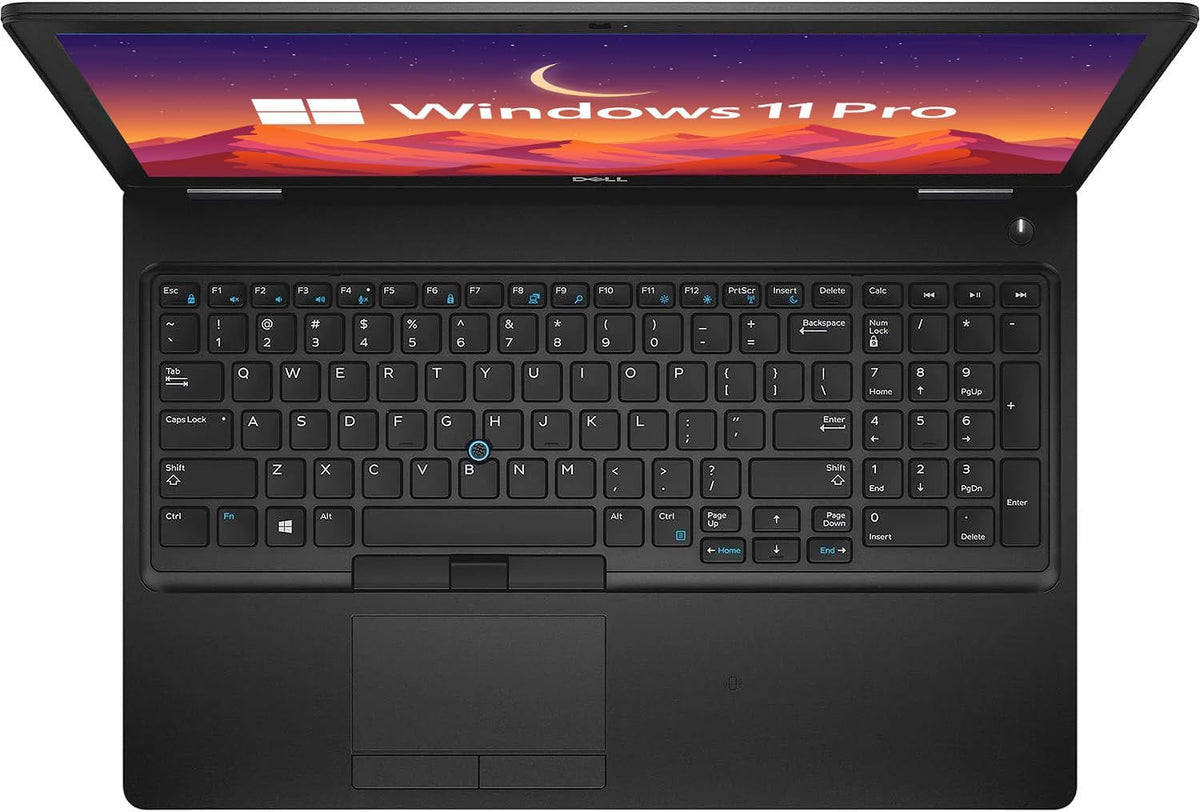 Dell Latitude 5590 15.6' Business Laptop Computer, Intel Quad Core i5-8350U Notebook PC, 8GB DDR4 RAM 256GB SSD, HDMI, Type-C, Webcam, Windows 11 Pro (Renewed)