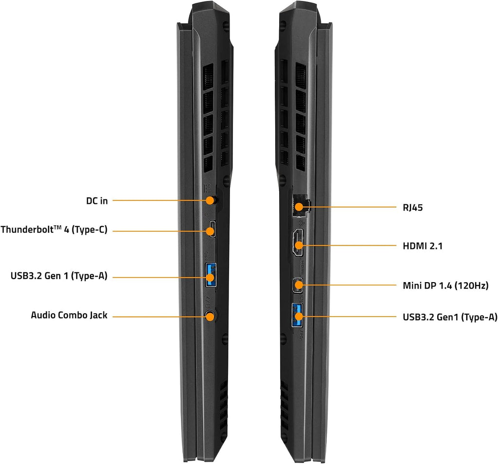 GIGABYTE AORUS 7: 17.3' FHD 1920x1080 360Hz, NVIDIA GeForce RTX 4060 Laptop GPU 8GB GDDR6, Intel Core i5-12500H, 16GB DDR4 RAM, 512GB SSD, Win11 Home (AORUS 7 9KF-E3US513SH), Black