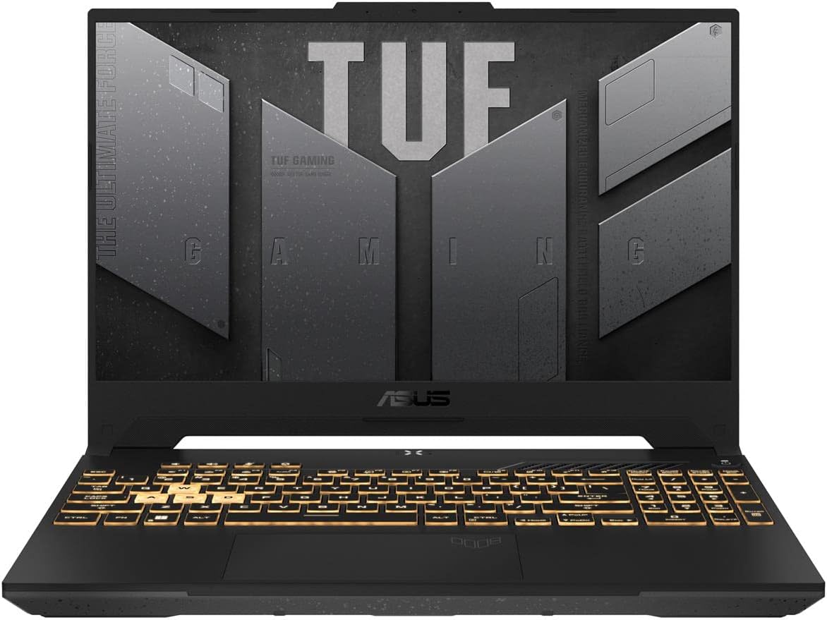 ASUS TUF Gaming F15 (2022) Gaming Laptop, 15.6â€ FHD 144Hz Display, GeForce RTX 3050, Intel Core i5-12500H, 16GB DDR4, 512GB PCIe SSD, Wi-Fi 6, Windows 11, FX507ZC-ES53,Mecha Gray