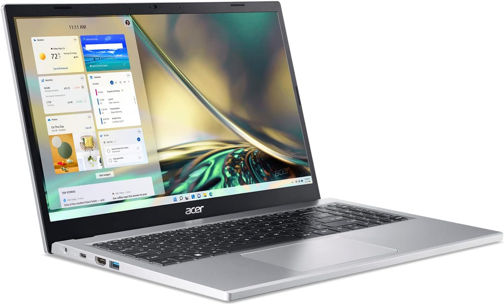 acer Aspire 3 A315-24P-R2SC Slim Laptop | 15.6' Full HD IPS Display | AMD Ryzen 5 7520U Quad-Core Processor | AMD Radeon Graphics | 8GB LPDDR5 | 256GB NVMe SSD | Wi-Fi 5 | Windows 11 Home