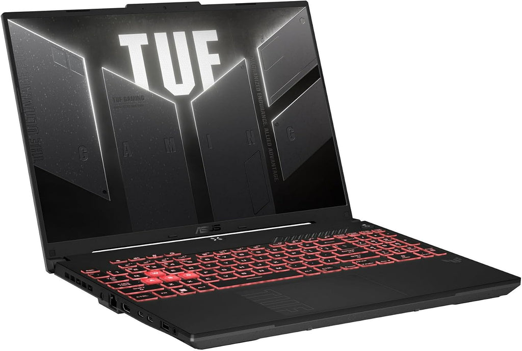 ASUS TUF 16' WUXGA 144Hz Gaming Laptop | AMD Ryzen 7 7445HS 3.2GHz | NVIDIA GeForce RTX 4050 | Backlit | Webcam | 16GB RAM DDR5 | 512GB SSD | Windows 11 Home | Bundle with USB 3.0 Hub
