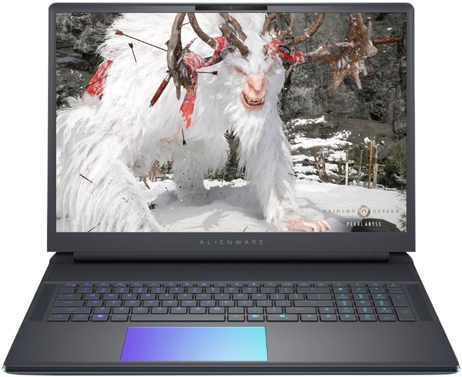 Dell Alienware 18 Area-51 Gaming Laptop 18' 2.5K WQXGA Anti-Glare Display (Intel Ultra 9 275HX, GeForce RTX 5090, 64GB DDR5, 2TB PCIe SSD, Wi-Fi 7, Backlit KYB, Bluetooth 5.4, Windows 11 Home)