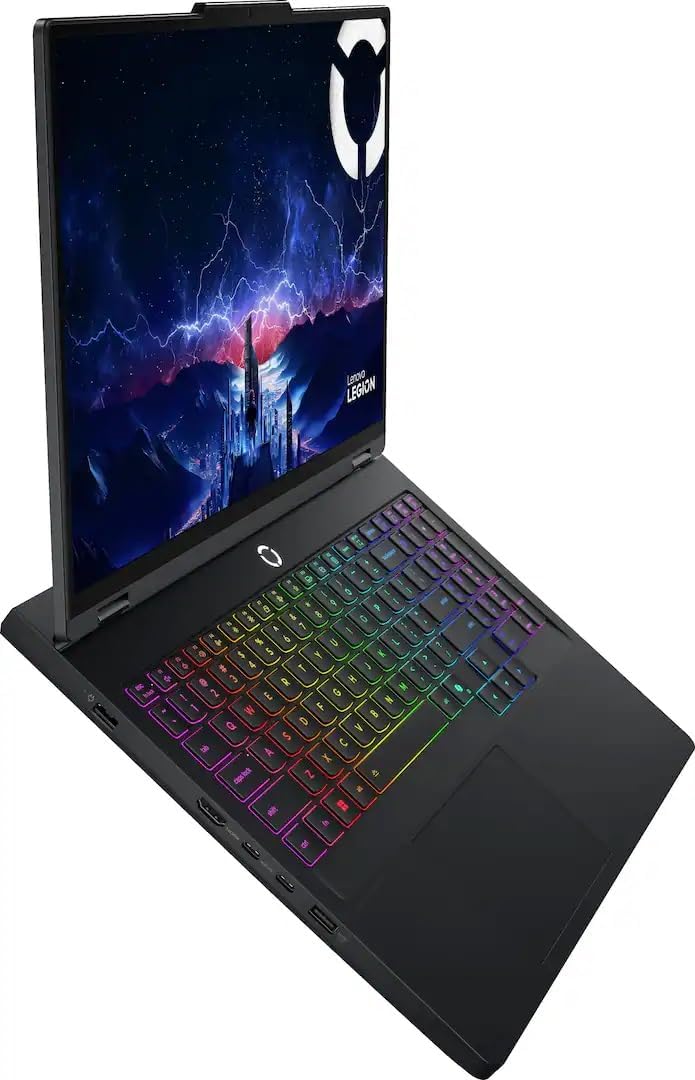 Lenovo Legion Pro 5i Gen 10, AI Gaming Laptop, Intel Ultra 7 255HX, 16' OLED 2.6K (2560 x 1600) 165Hz, 500 nits, 32GB DDR5, 2TB SSD, NVIDIA RTX 5070, 5MP Camera, Wi-Fi 7, Win 11 - Eclipse Black