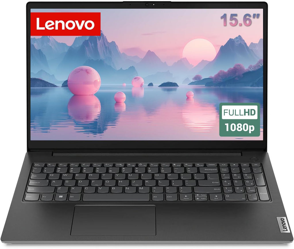 Lenovo 15.6 FHD Laptop 2026 Edition for Business & Education Ready, Office 365 with Copilot AI, 16GB DDR4, 512GB PCIE SSD, WiFi, HDMI, Lightweight, Fast Charging, All-Day Battery, Windows 11, Black