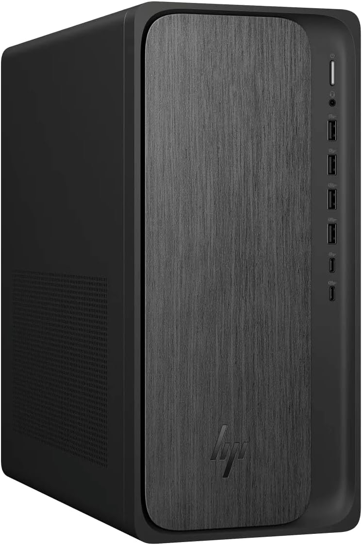 HP OmniDesk Desktop Computer PC, AMD Ryzen 7 8700G, 32GB DDR5 Memory, 1TB NVMe SSD, Radeon 780M Graphics, Wi-Fi 6 + Bluetooth 5.4 (Includes Keyboard + Mouse)