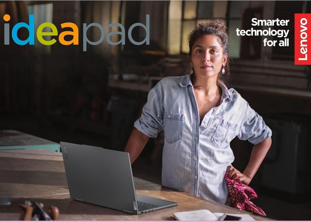 Lenovo IdeaPad 15.6 inch Laptop Computer with Microsoft 365 Home and Business • 12GB RAM • 512GB PCIe SSD • Intel Core • 11HR Battery • Wi-Fi 6 • 1TB Cloud Storage • Windows 11 • WOWPC Recovery USB
