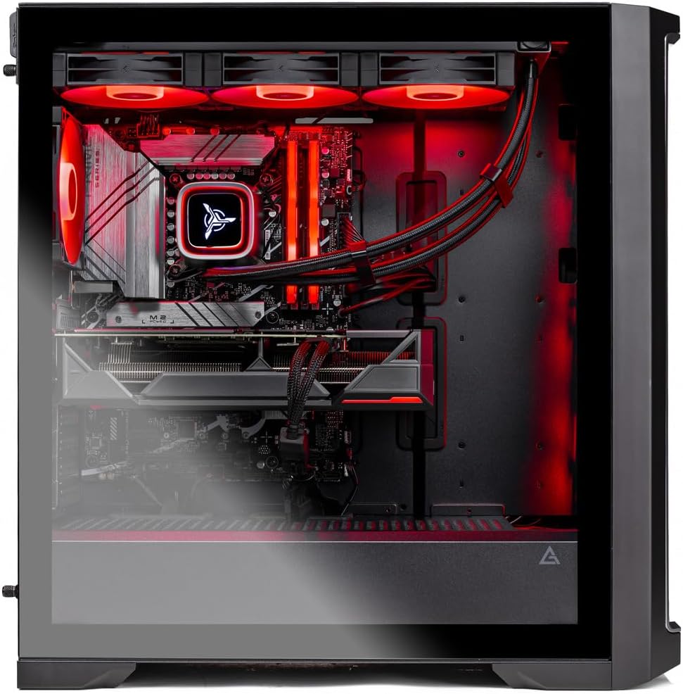 Skytech Gaming Legacy 4 Gaming PC, AMD Ryzen 9 9950X3D 4.3GHz, NVIDIA RTX 5090 32GB VRAM, X870 Board, 4TB Gen4 NVMe SSD, 64GB DDR5 RAM 6000, 1200W Gold ATX 3 PSU, 360 ARGB AIO, WI-FI 7, Windows 11