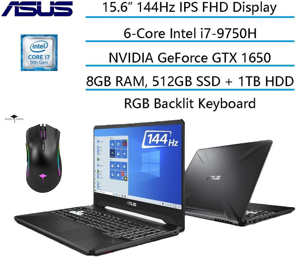 Asus Vivobook 2021 17 Laptop Business Computer, 17.3' HD+ Display, 10th Gen Intel 4-Core i7-1065G7 Up to 3.9 GHz, USB-C WiFi Webcam Windows 10 Silver W/GM Accesorries (15.6)