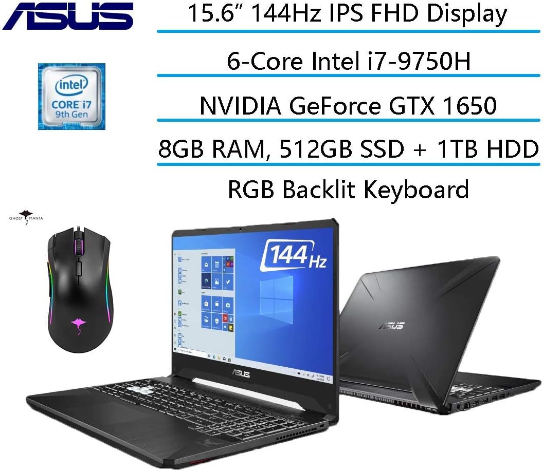 Asus Vivobook 2021 17 Laptop Business Computer, 17.3' HD+ Display, 10th Gen Intel 4-Core i7-1065G7 Up to 3.9 GHz, USB-C WiFi Webcam Windows 10 Silver W/GM Accesorries (15.6)