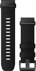 Garmin QuickFit® 26 Watch Bands - Tactical Black Nylon