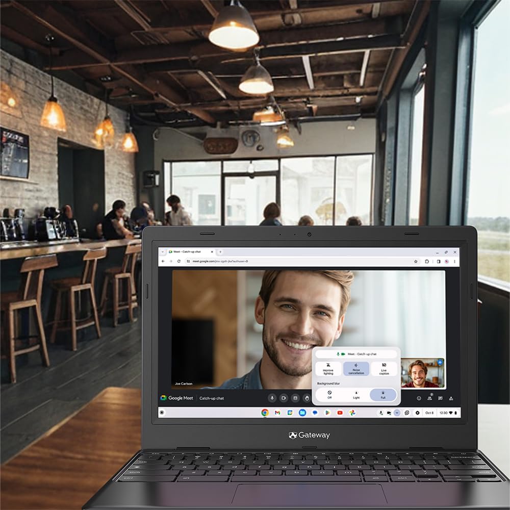 acer Gateway Chromebook 311 CBO311-1H-C1MX Laptop | Intel Celeron N4500 | 11.6' HD (1366 x 768) Display | 4GB LPDDR4X | 64GB eMMC | Wi-Fi 5 802.11ac | Chrome OS | Star Black