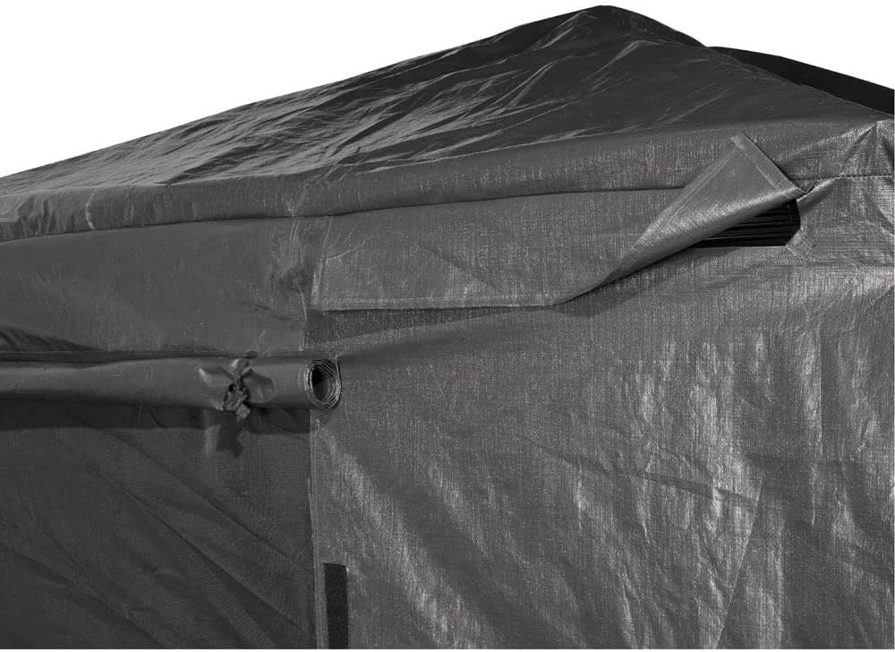 Sojag Winter Cover for Gazebos, Waterproof 12' x 16' Gazebo Accessory with Roll-Up Door, and Vented Panels, All-Season Outdoor Storage