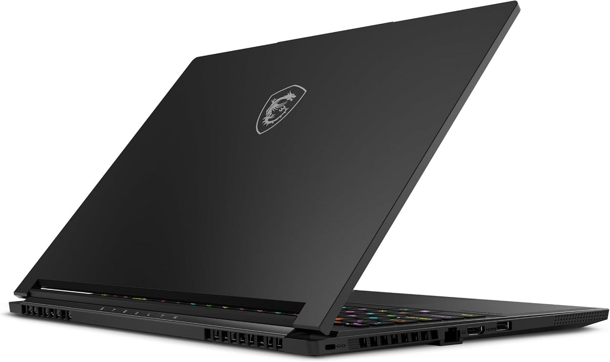 msi Stealth A16 AI+ 16' 240Hz QHD+ OLED Gaming Laptop: AMD Ryzen 9 HX 370, NVIDIA Geforce RTX 5070Ti, 32GB DDR5, 2TB NVMe SSD, Wi-Fi 7, Win 11 Home :Core Black A3XWHG-079US