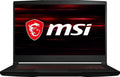 MSI GF63 Thin Gaming Laptop, 15.6' FHD 144Hz, Intel i5-11400H, RTX 3050, 16GB RAM, 512GB NVMe SSD, Windows 11, Aluminum Black