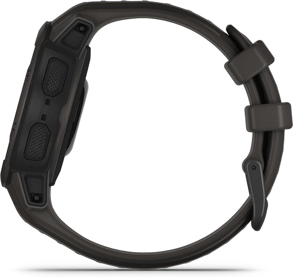 Garmin 010-02564-10 Instinct 2S Solar 40mm GPS Smartwatch Graphite | Official USA Partner Model | Bundle with Premium 2YR CPS Enhanced Protection Pack
